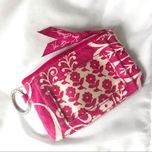 Vera Bradley Pink/Cream ID Case